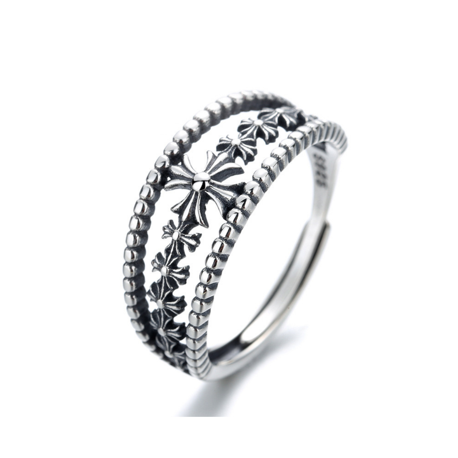 Eterna Cross Ring